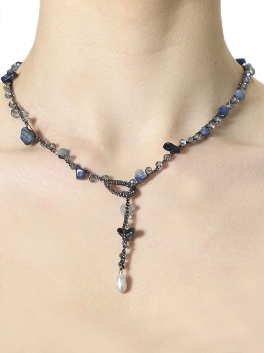 Necklace - Blue