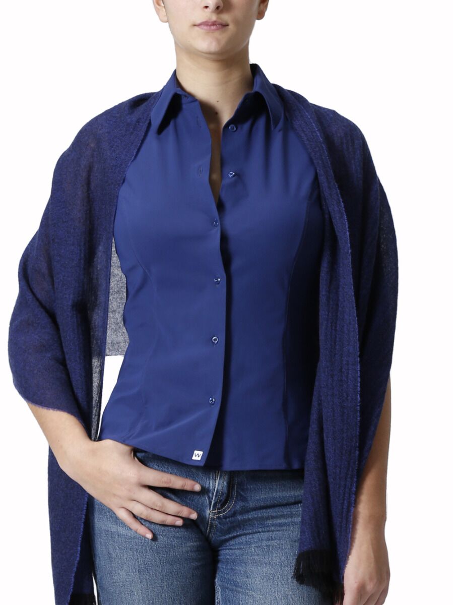 Sciarpa Cashmere Bluette