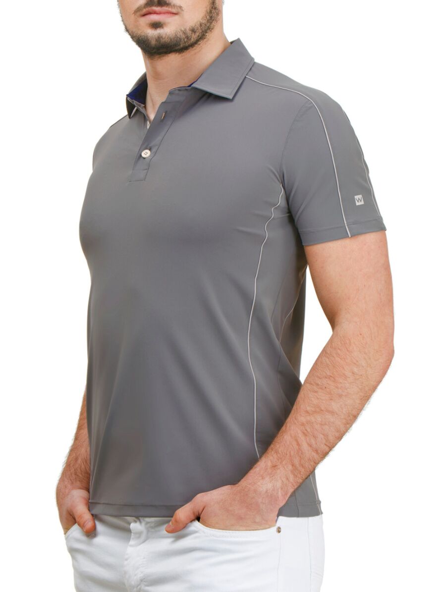beginsel Riet groei Men's polo shirt in technological fabric: elegant and exclusive